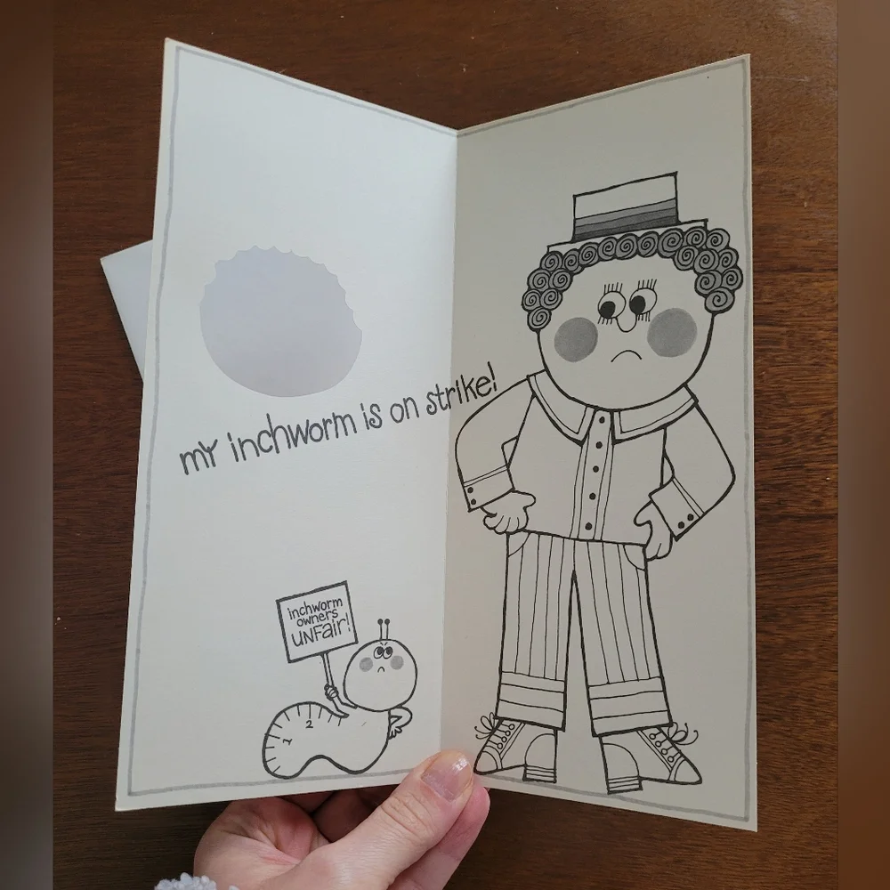 Vintage 1960s-1970s greeting card